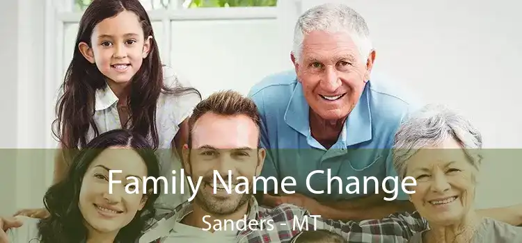  Family Name Change Sanders - MT