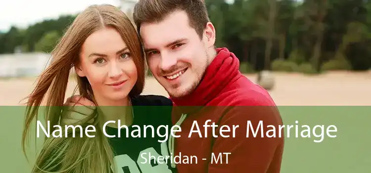  Name Change After Marriage Sheridan - MT