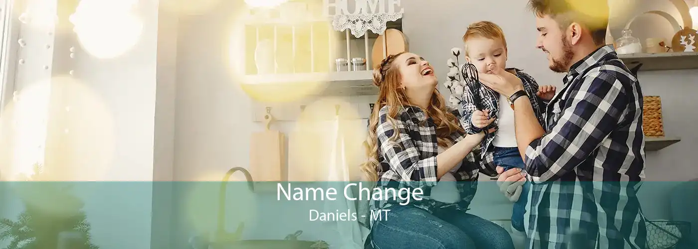  Name Change Daniels - MT